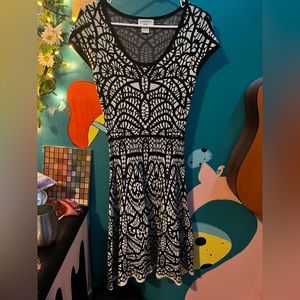 Super stretchy knee length dress